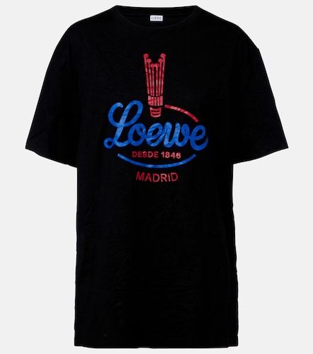 Loewe Camiseta de jersey con logo - Loewe - Modalova