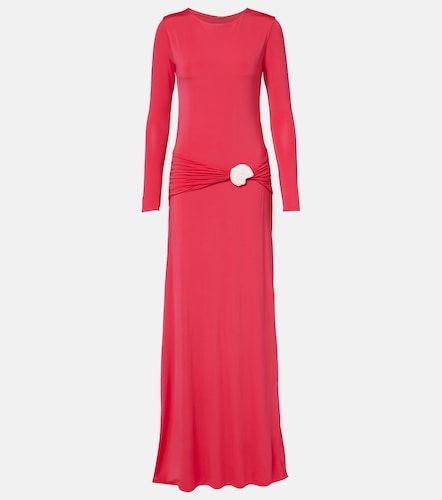 Eres gathered jersey maxi dress - Cala de la Cruz - Modalova