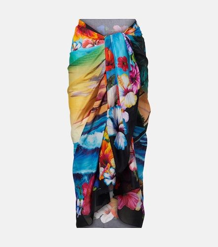Pareo de algodón floral - Dolce&Gabbana - Modalova