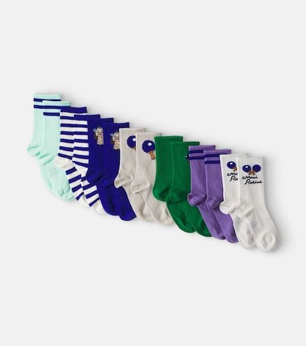 Set de 7 calcetines de mezcla de algodón - Mini Rodini - Modalova
