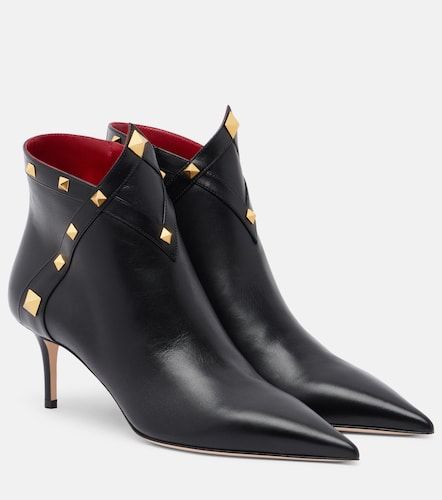Botines Studdy de piel - Valentino Garavani - Modalova