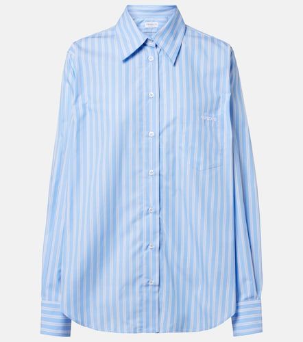 Camicia in popeline di cotone a righe - Hunza G - Modalova