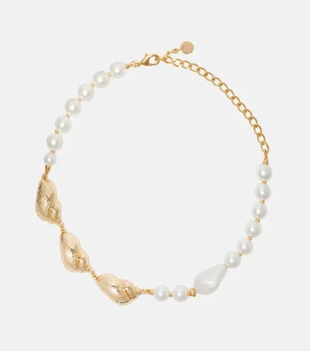 Collana con perle bijoux - Self-Portrait - Modalova