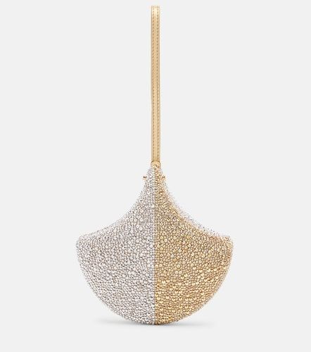Clutch Ginkgo in suede con cristalli - Bvlgari - Modalova