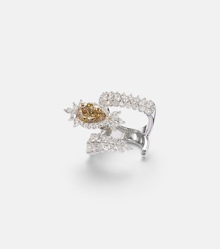 Anillo Reign Supreme de oro blanco de 18 ct con diamantes - Yeprem - Modalova