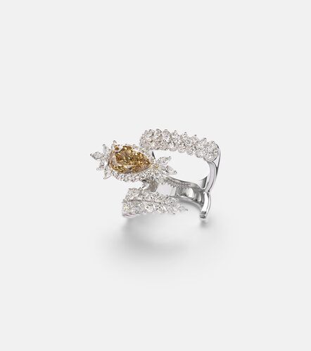 Reign Supreme 18kt white gold ring with diamonds - Yeprem - Modalova