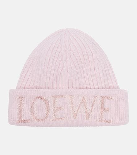 Loewe Logo wool beanie - Loewe - Modalova
