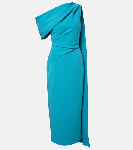Vestido midi Maite de crepé con capa - Roksanda - Modalova