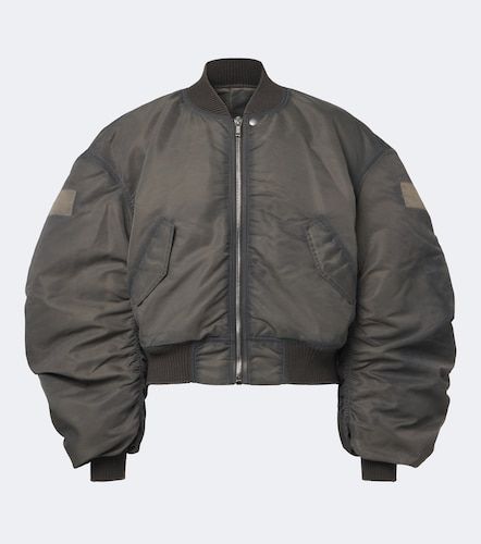 Chaqueta bomber Secchia Flight de satén - Rick Owens - Modalova