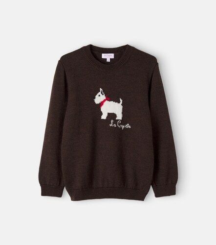 Jersey Patricio de lana en intarsia - La Coqueta - Modalova