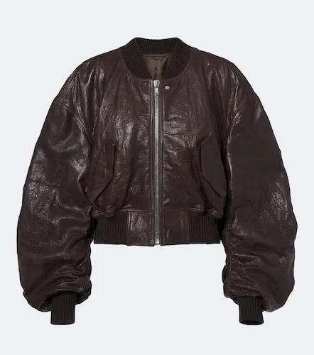 Chaqueta bomber Secchia de piel - Rick Owens - Modalova