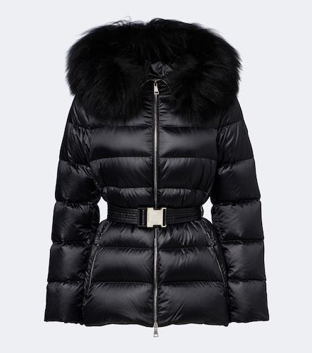 Cupidones shearling-trimmed down jacket - Moncler - Modalova