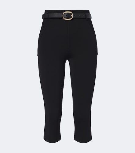 Belted knitted capri pants - Self-Portrait - Modalova