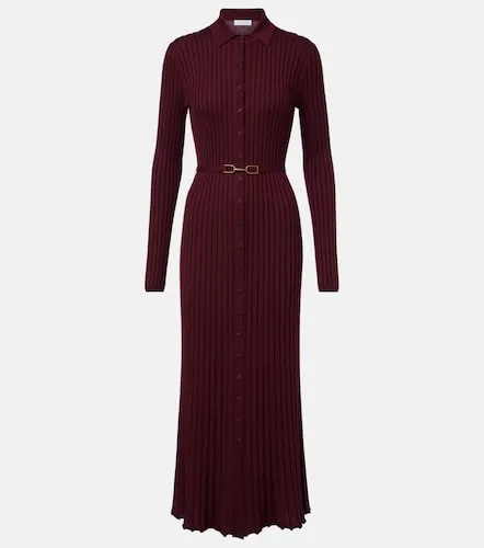 Vestido Tenes de lana y seda - Gabriela Hearst - Modalova