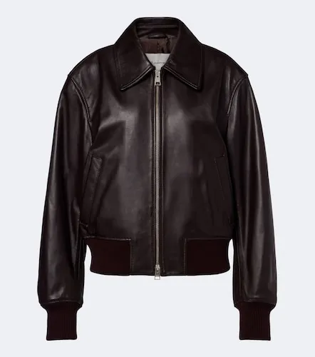 Ami Paris Chaqueta de piel - Ami Paris - Modalova