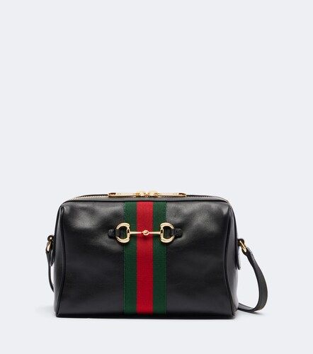 Horsebit Small leather camera bag - Gucci - Modalova