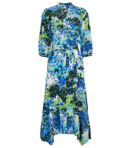 Olivia floral silk shirt midi dress - Stella McCartney - Modalova