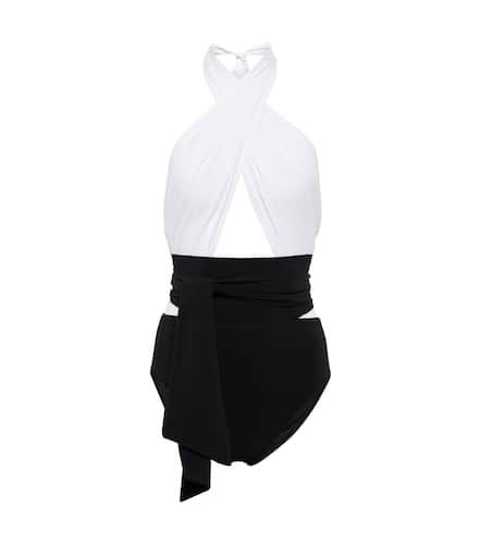 Cutout halterneck swimsuit - Karla Colletto - Modalova