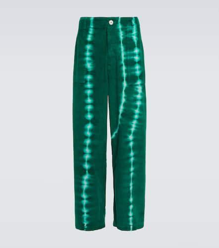 Tie-dye corduroy pants - The Elder Statesman - Modalova