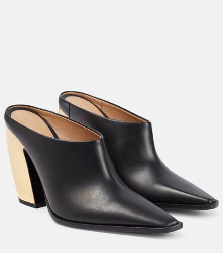 Bottega Veneta Tex leather mules - Bottega Veneta - Modalova