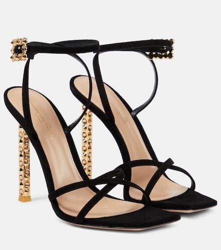 Wonder embellished suede sandals - Gianvito Rossi - Modalova