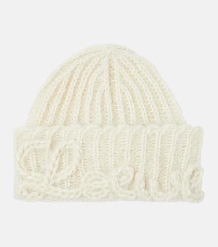 Loewe Logo mohair-blend beanie - Loewe - Modalova