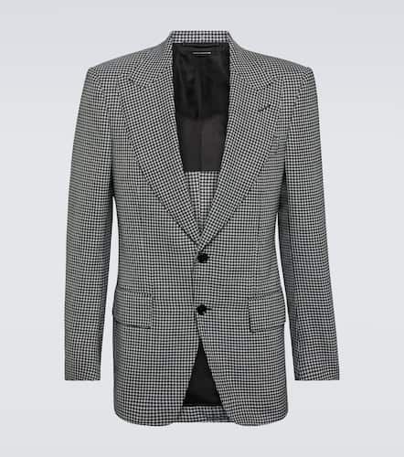 Atticus houndstooth wool-blend blazer - Tom Ford - Modalova