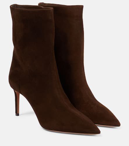 Ankle Boots Matignon aus Veloursleder - Aquazzura - Modalova