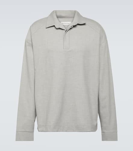 Dennis polo woven sweater - The Frankie Shop - Modalova