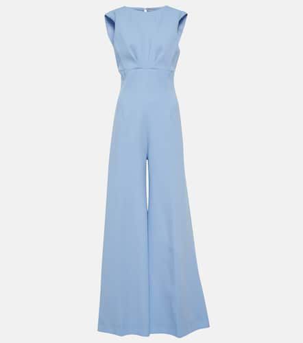 Whitney wool crÃªpe flared jumpsuit - Emilia Wickstead - Modalova