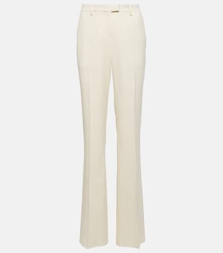 Etro Jacquard wool straight pants - Etro - Modalova