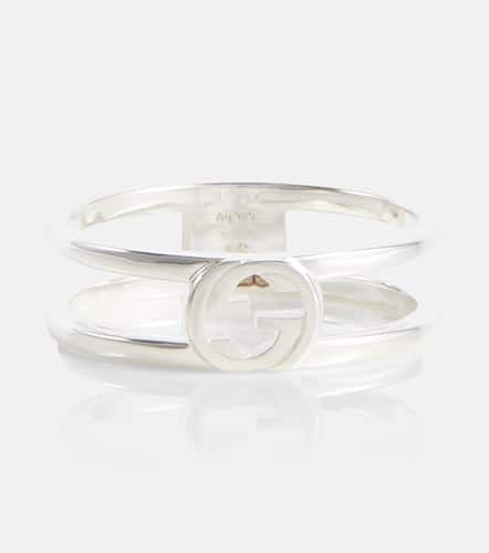 Interlocking G sterling ring - Gucci - Modalova