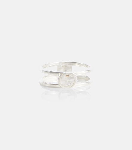 Interlocking G sterling ring - Gucci - Modalova