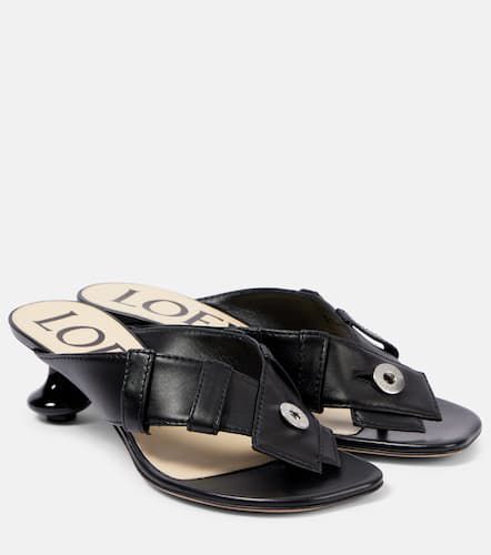 Toy Panta leather thong sandals - Loewe - Modalova