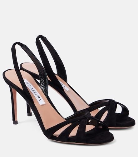 Aquazzura Tati 85 suede sandals - Aquazzura - Modalova