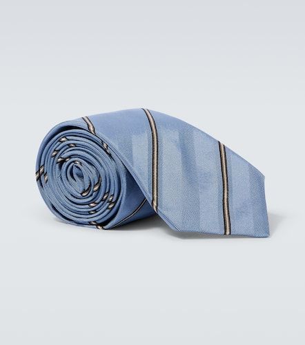 Brunello Cucinelli Striped silk tie - Brunello Cucinelli - Modalova