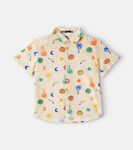 Fábula Camisa de algodón estampada - Fabula - Modalova