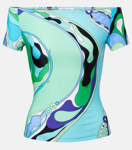 Pucci Orchidee off-shoulder top - Pucci - Modalova