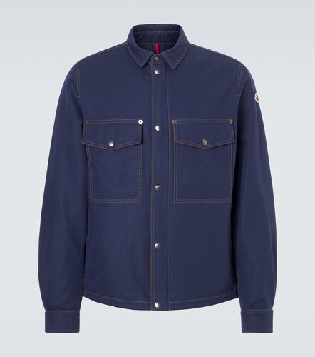 Giacca camicia Watagua in cotone e lino - Moncler - Modalova