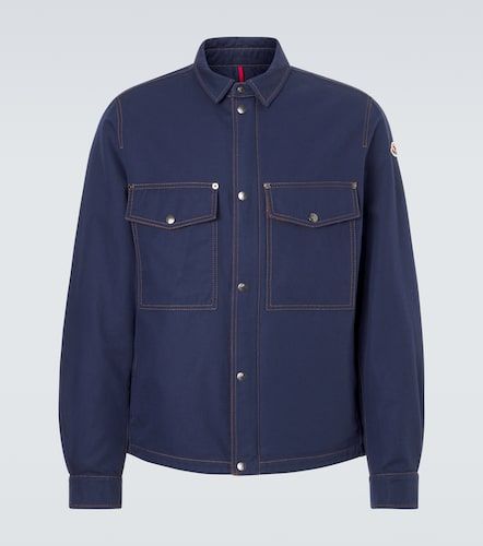 Giacca camicia Watagua in cotone e lino - Moncler - Modalova