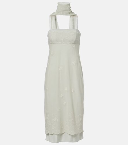 Posse Cove embroidered midi dress - Posse - Modalova