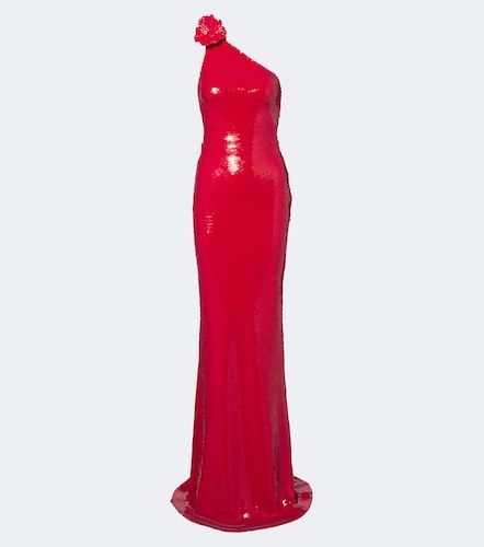 One-Shoulder-Robe mit Pailletten - David Koma - Modalova