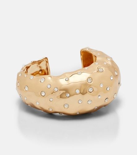 Bracciale rigido con cristalli - Self-Portrait - Modalova