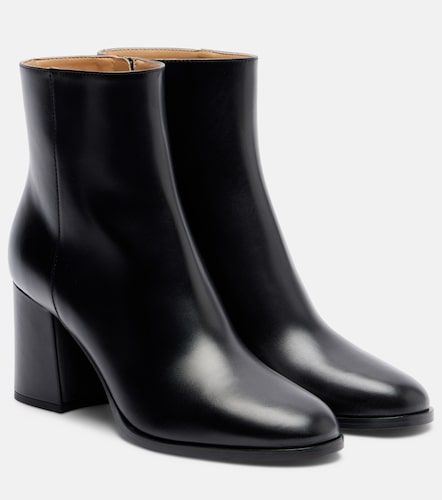 Botines de piel con VLogo - Valentino Garavani - Modalova