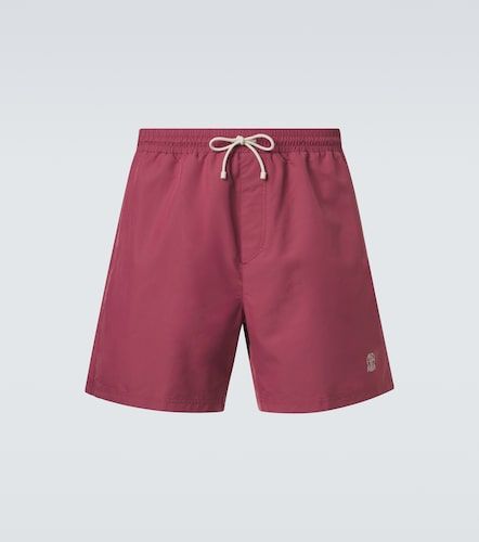 Bañador con logo - Brunello Cucinelli - Modalova