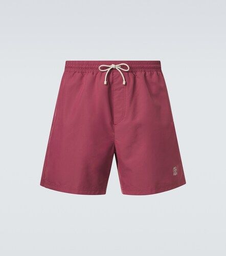 Costume da bagno con logo - Brunello Cucinelli - Modalova