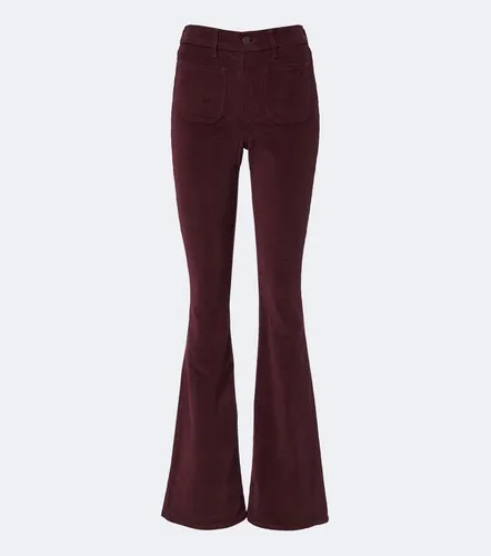 Pantalones flared Beverly de pana de algodón - Veronica Beard - Modalova