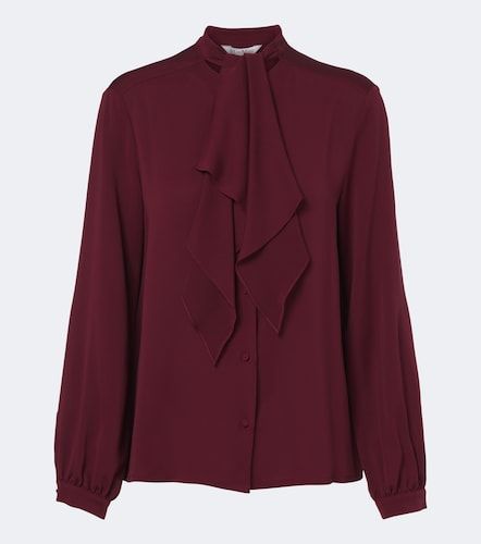 Max Mara Tie-neck silk blouse - Max Mara - Modalova