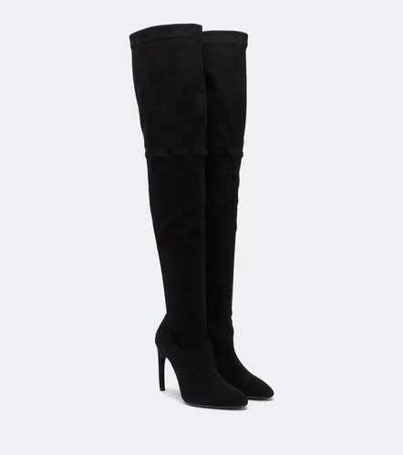 Harlow suede over-the-knee boots - Victoria Beckham - Modalova