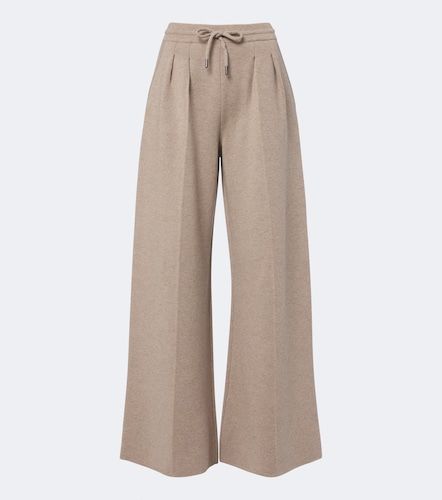 Pantaloni a gamba larga in lana e cashmere - Max Mara - Modalova